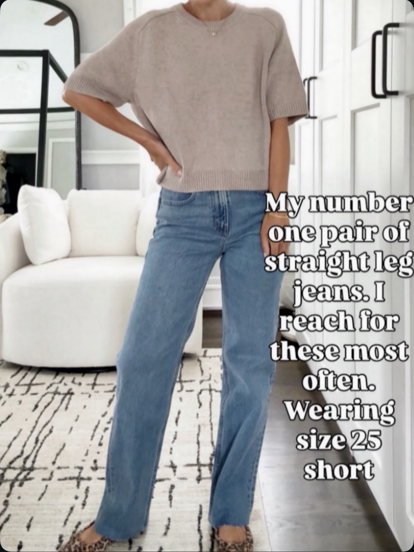 My most-worn straight leg jeans. Currently on major sale! 🔗⬇️

#LTKOver40 #LTKmomlife #LTKgrwm