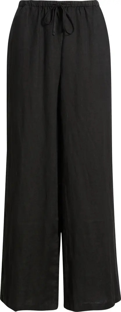 Easy Wide Leg Linen Pants | Nordstrom