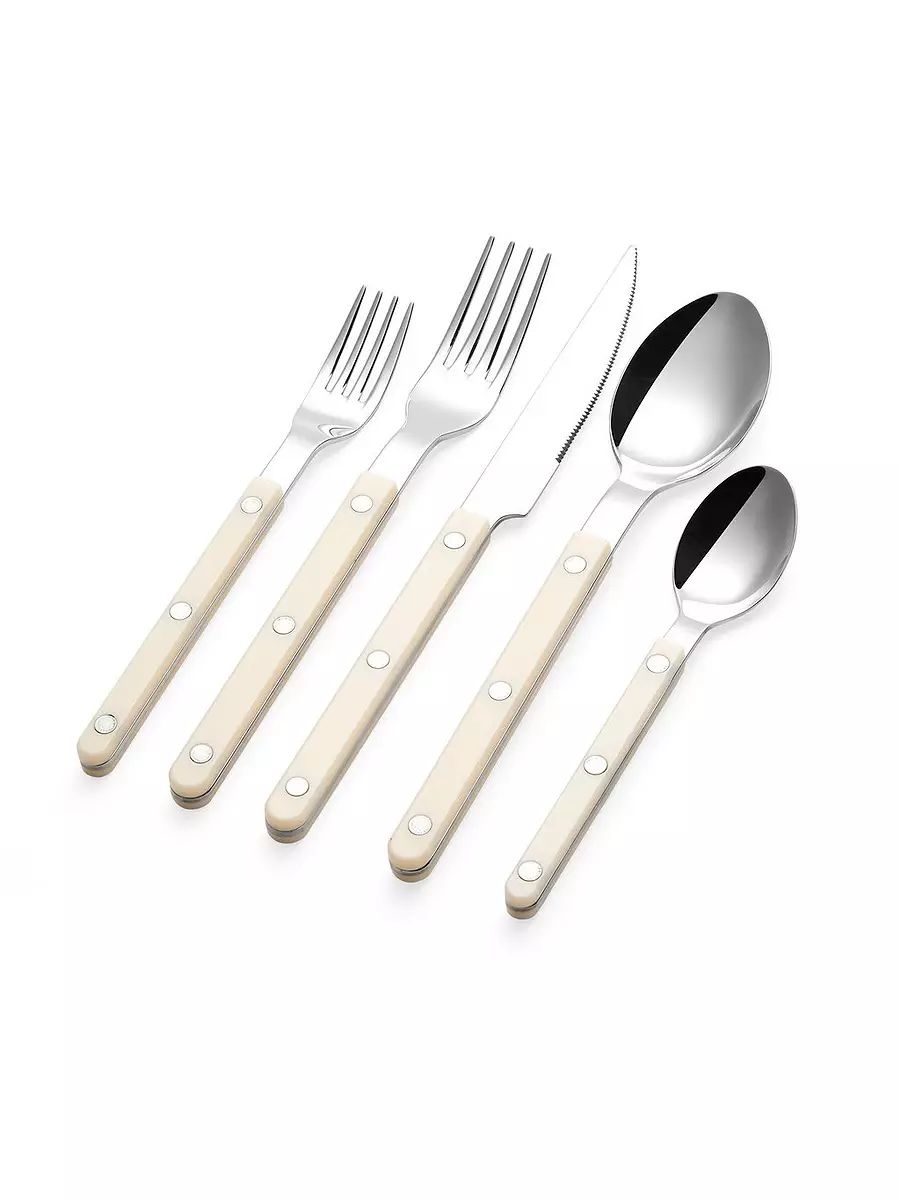 Sabre Bistrot 5-Piece Flatware Set | Serena and Lily