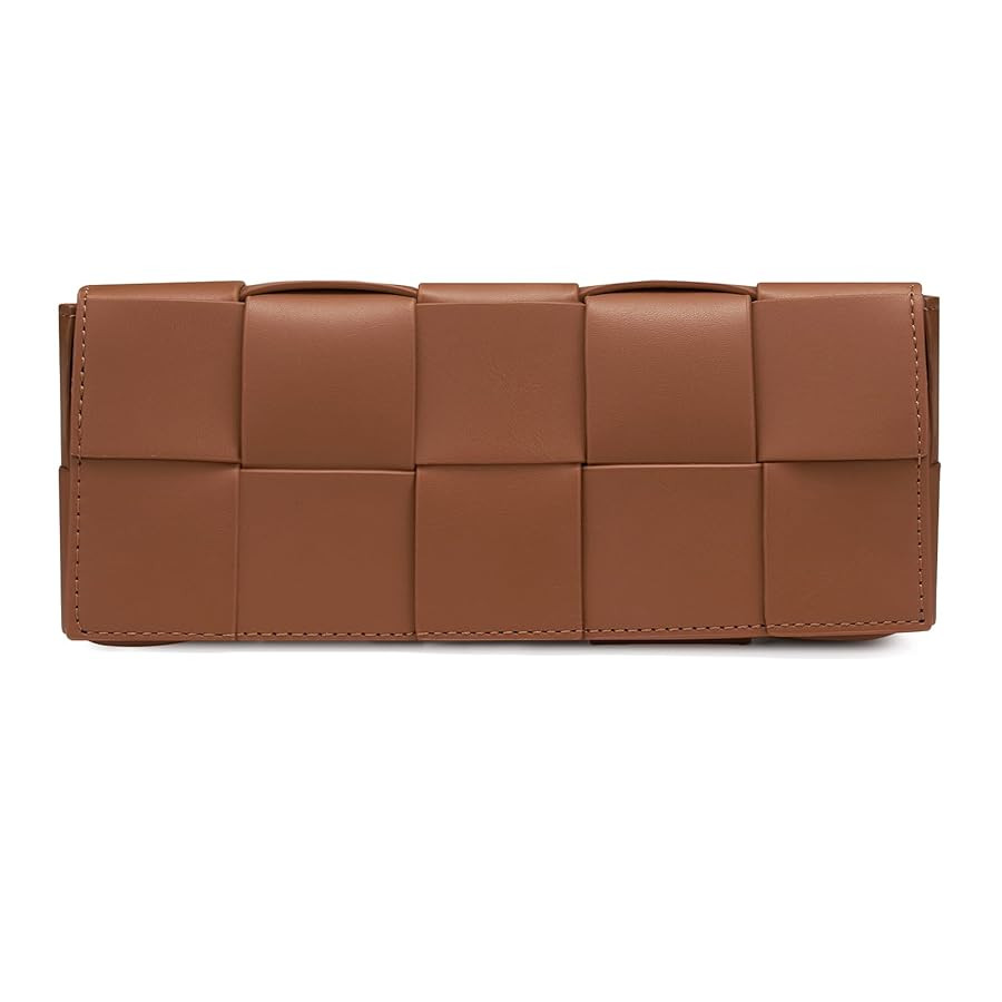 Woven Clutch Purses for Women - Sleek Shoulder Handbag for Evening, Formal Events, Wedding, Party... | Amazon (US)