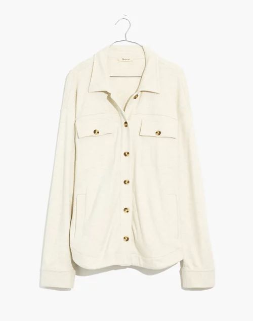 Brushed Knit Shirt-Jacket | Madewell