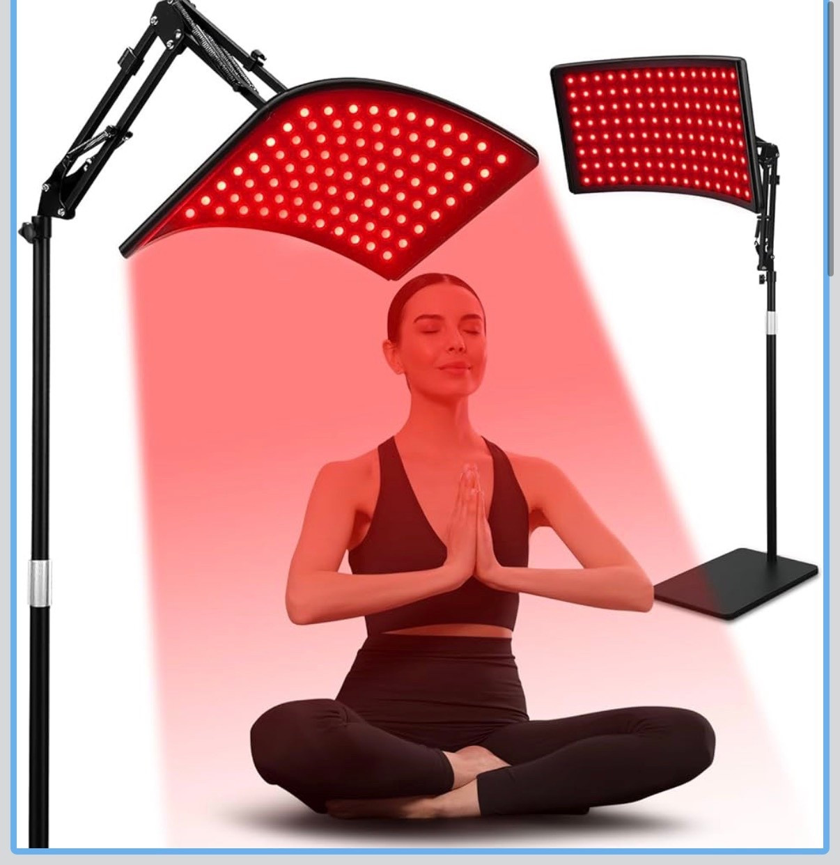 wellness 🍂🍂
Red Light Therapy for Face and Body, Red Infrared Light Therapy Lamp with Stand Led 660nm Red Light-Therapy& 850nm Infrared Light Device for Body

Under $60

#LTKCyberWeek #LTKselfcare #LTKGiftGuide