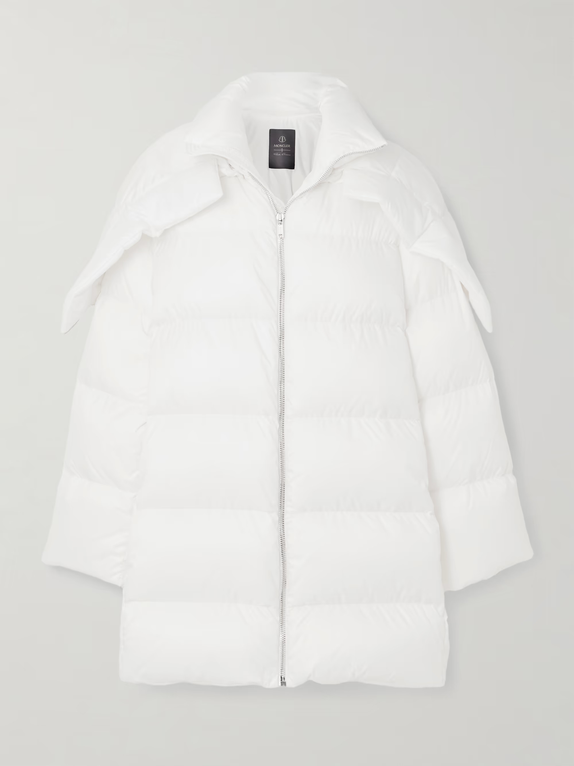 + Moncler Cyclopic oversized hooded appliquéd quilted shell down jacket | NET-A-PORTER (US)