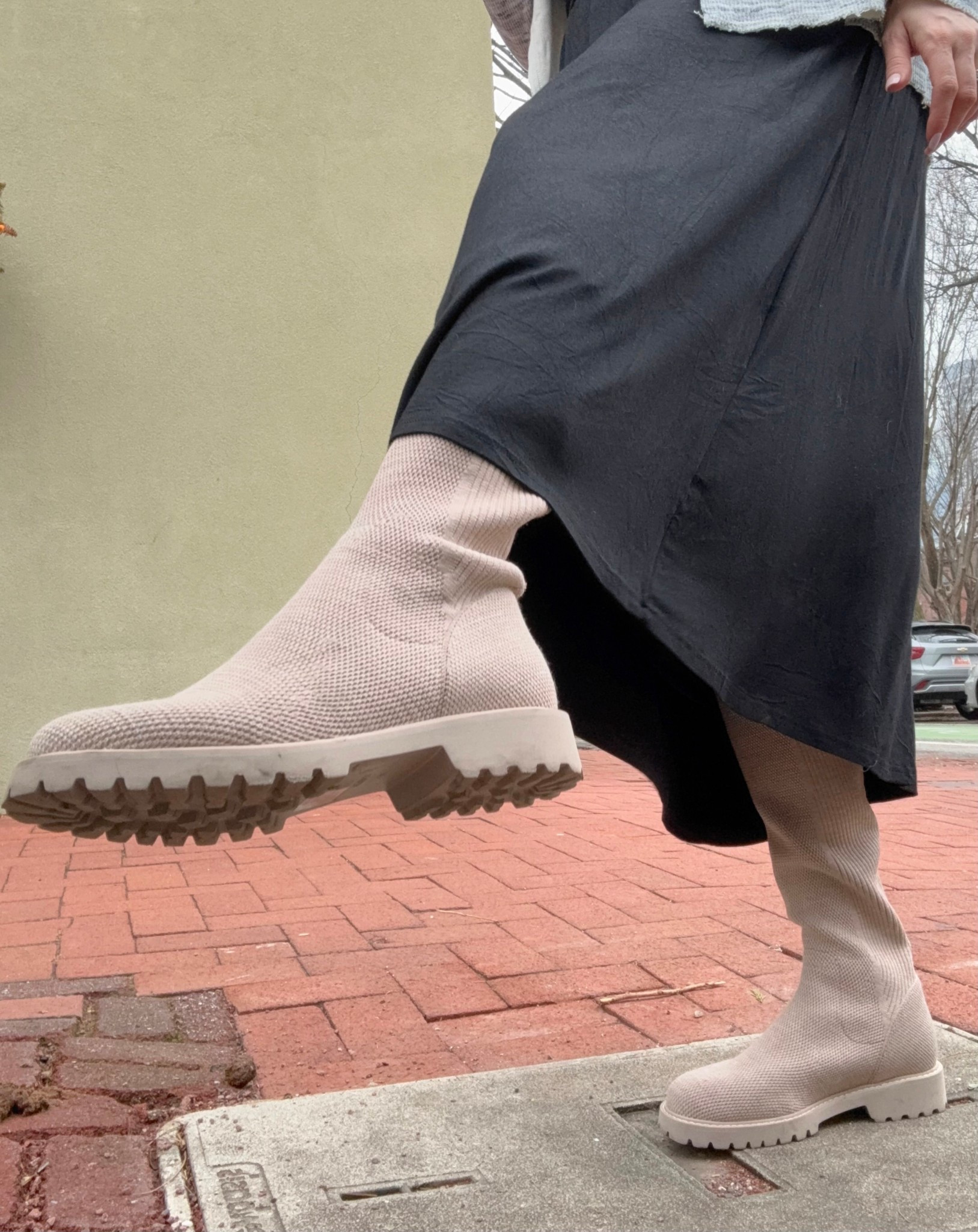 The comfiest knee high boots. Stretchy and waterproof. Perfect for pregnancy and post partum. TTS. I wear them year round. 

#LTKmomlife #LTKBump #LTKootd