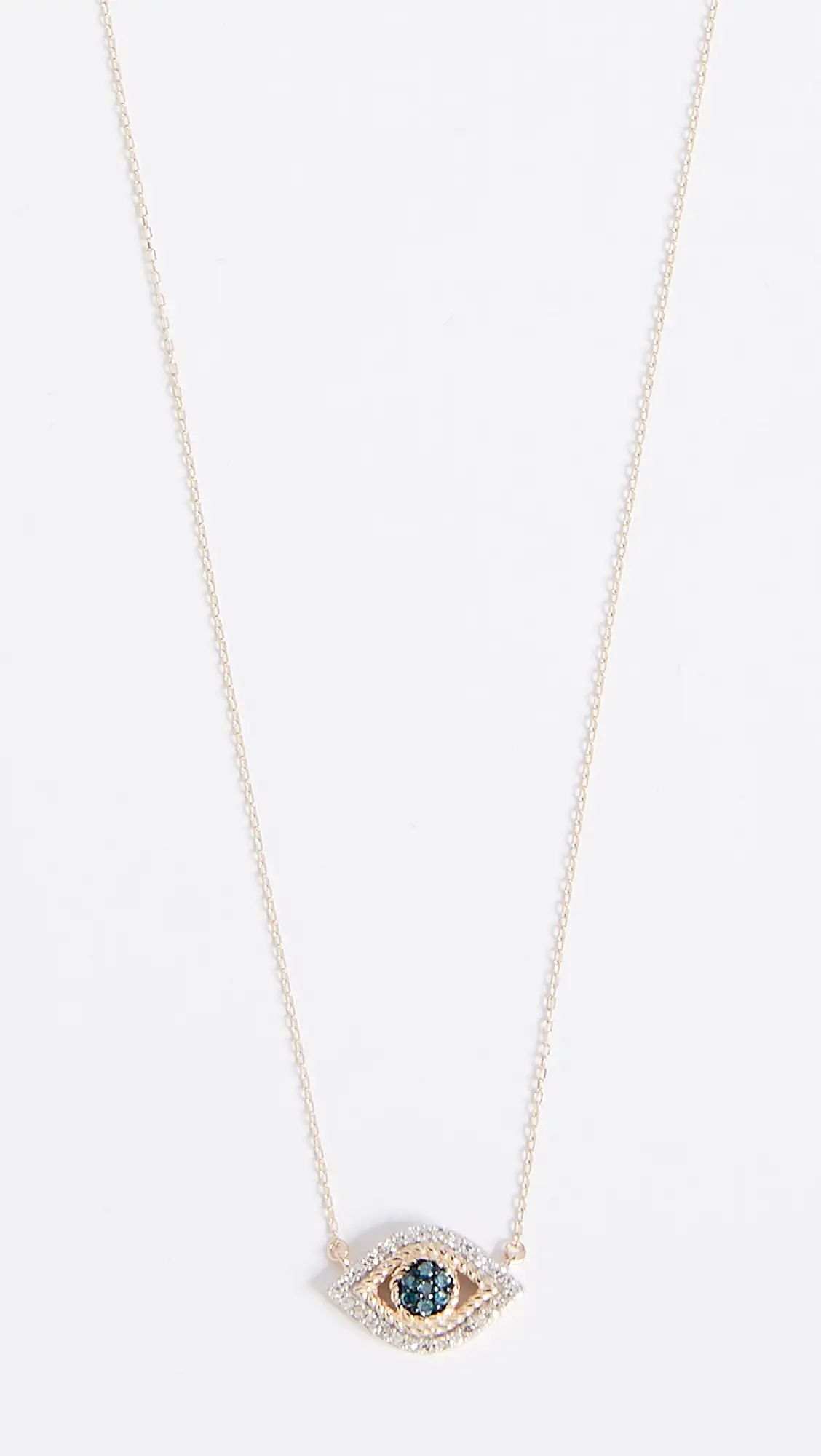 Adina Reyter 14k Gold Tiny Pave Evil Eye Necklace | Shopbop | Shopbop