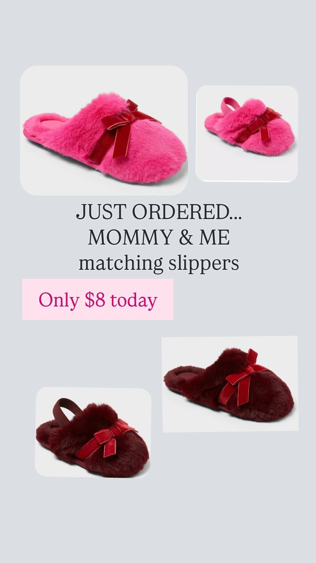 Adorable mommy and me slippers on sale today !!Baby, toddler, family matching,

#LTKBaby #LTKKids #LTKFamily