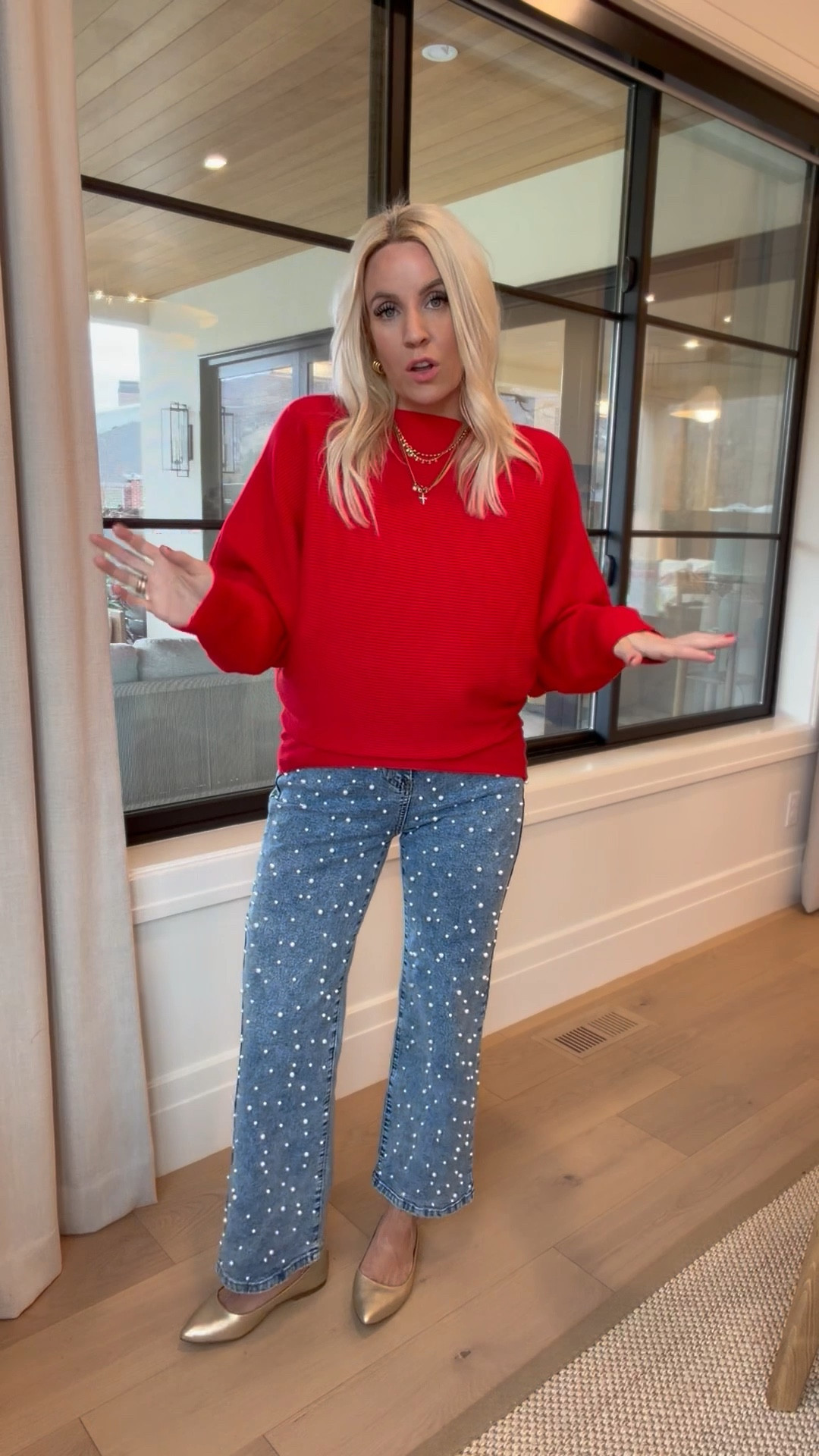 An easy, subtle, affordable holiday outfit! 

#LTKFindsUnder50 #LTKHoliday #LTKFindsUnder100