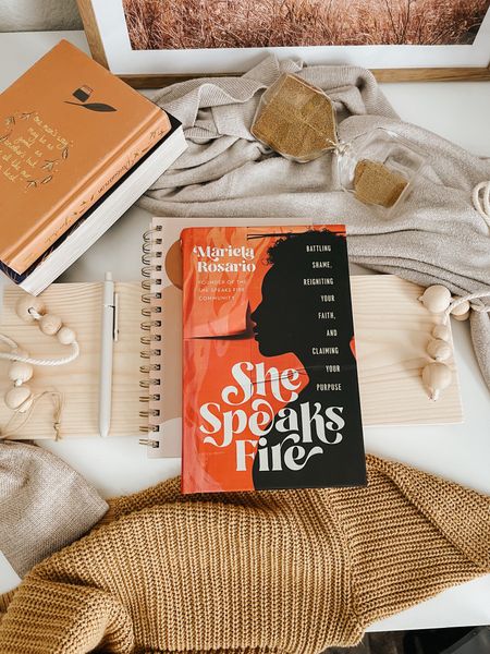 She Speaks Fire by Mariela Rosario. Non-Fiction, Self-Help book. Battling shame, reigniting your faith and claiming your purposee


#LTKhome #LTKGiftGuide #LTKfindsunder50