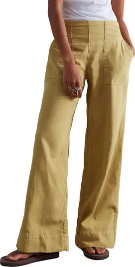 Free People Breezy Wide Leg Jeans | Nordstrom | Nordstrom