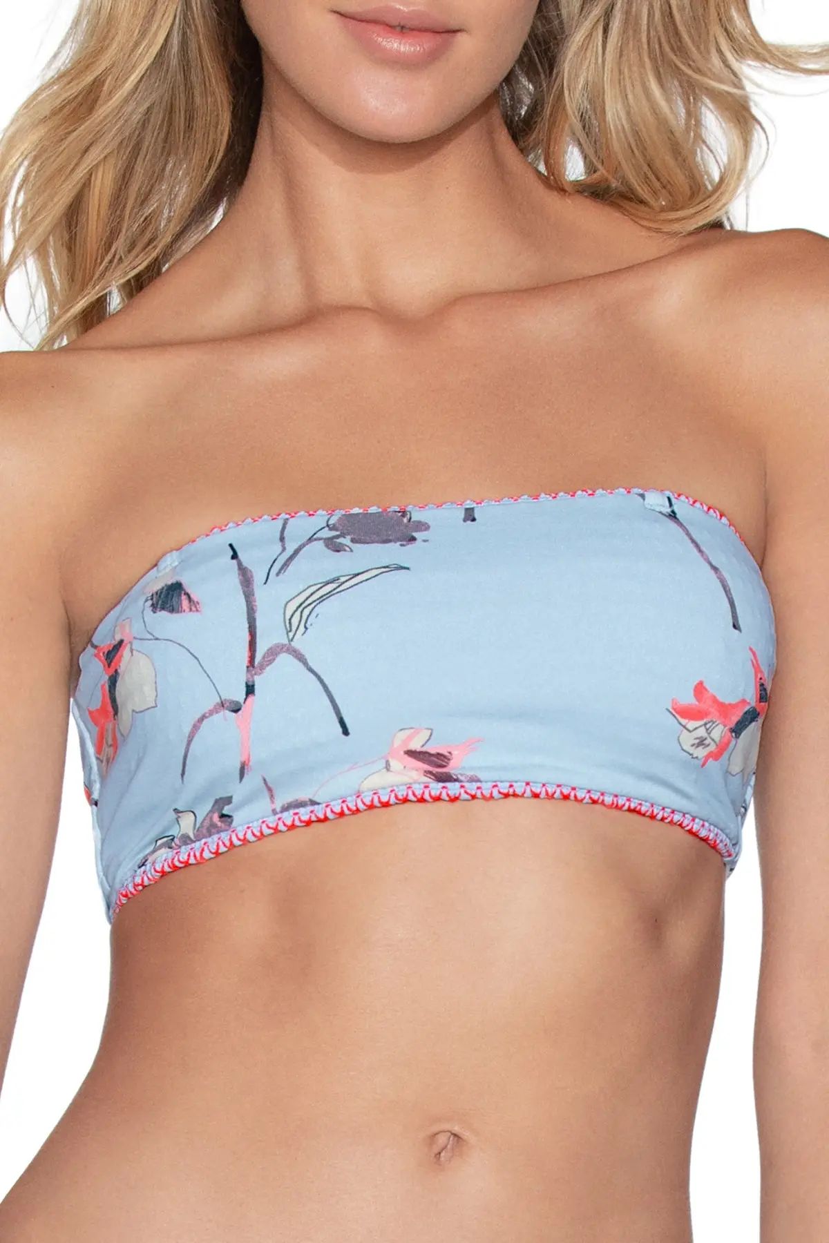 Maaji | Sandbar Ruched Bandeau Bikini Top | Nordstrom Rack | Nordstrom Rack