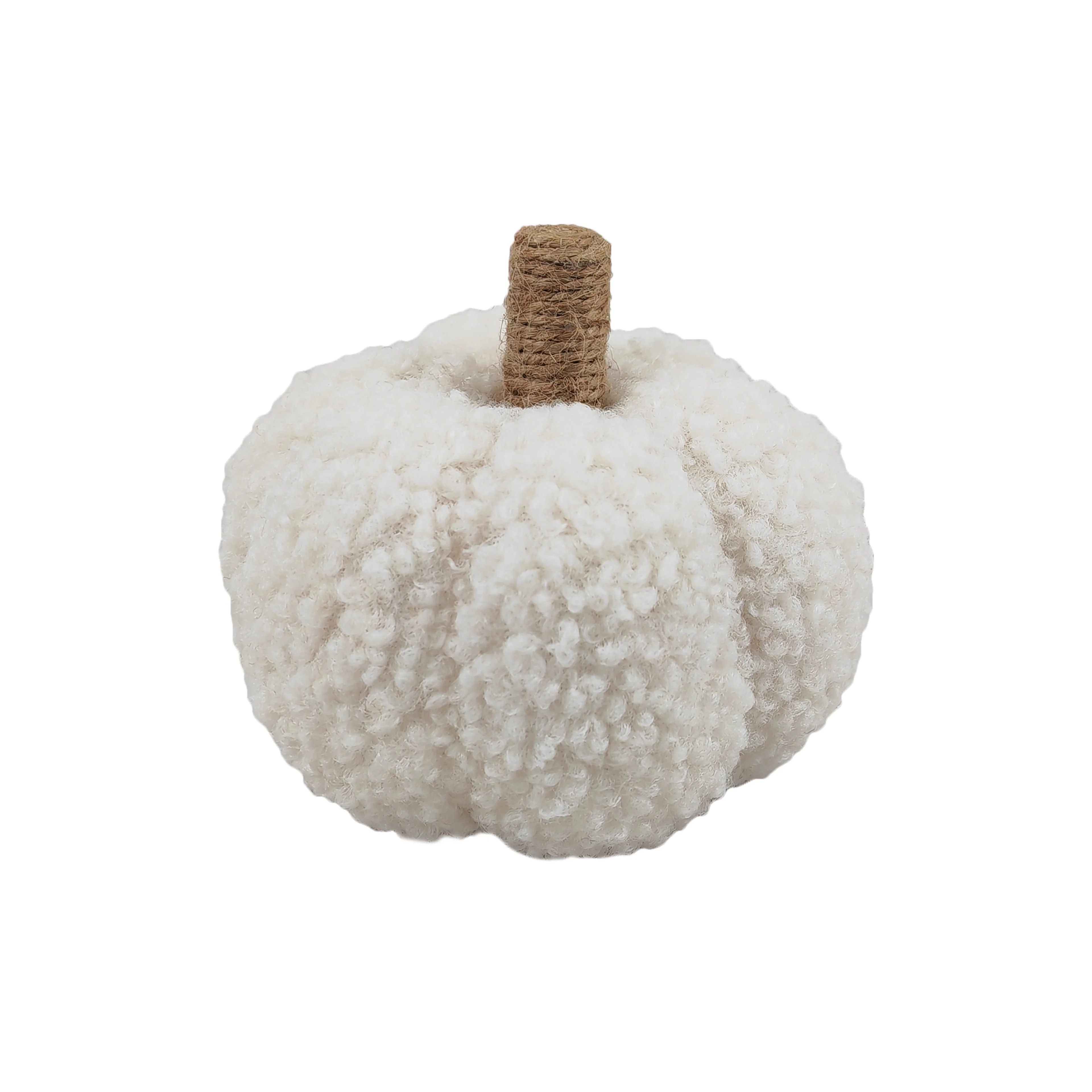 4" Cream Fabric Tabletop Pumpkin by Ashland®-Fall Home Decor | Walmart (US)