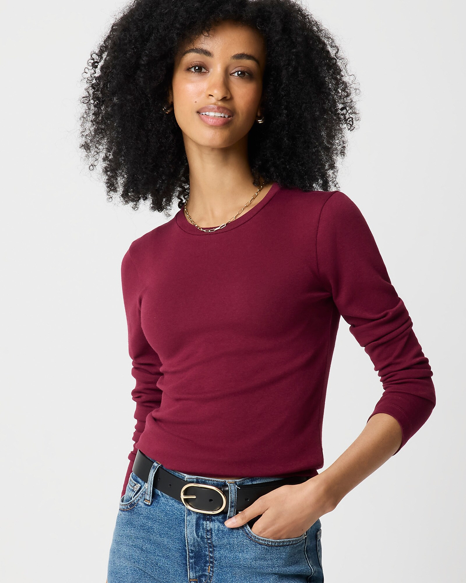 Long-sleeve everyday tee | J.Crew Factory