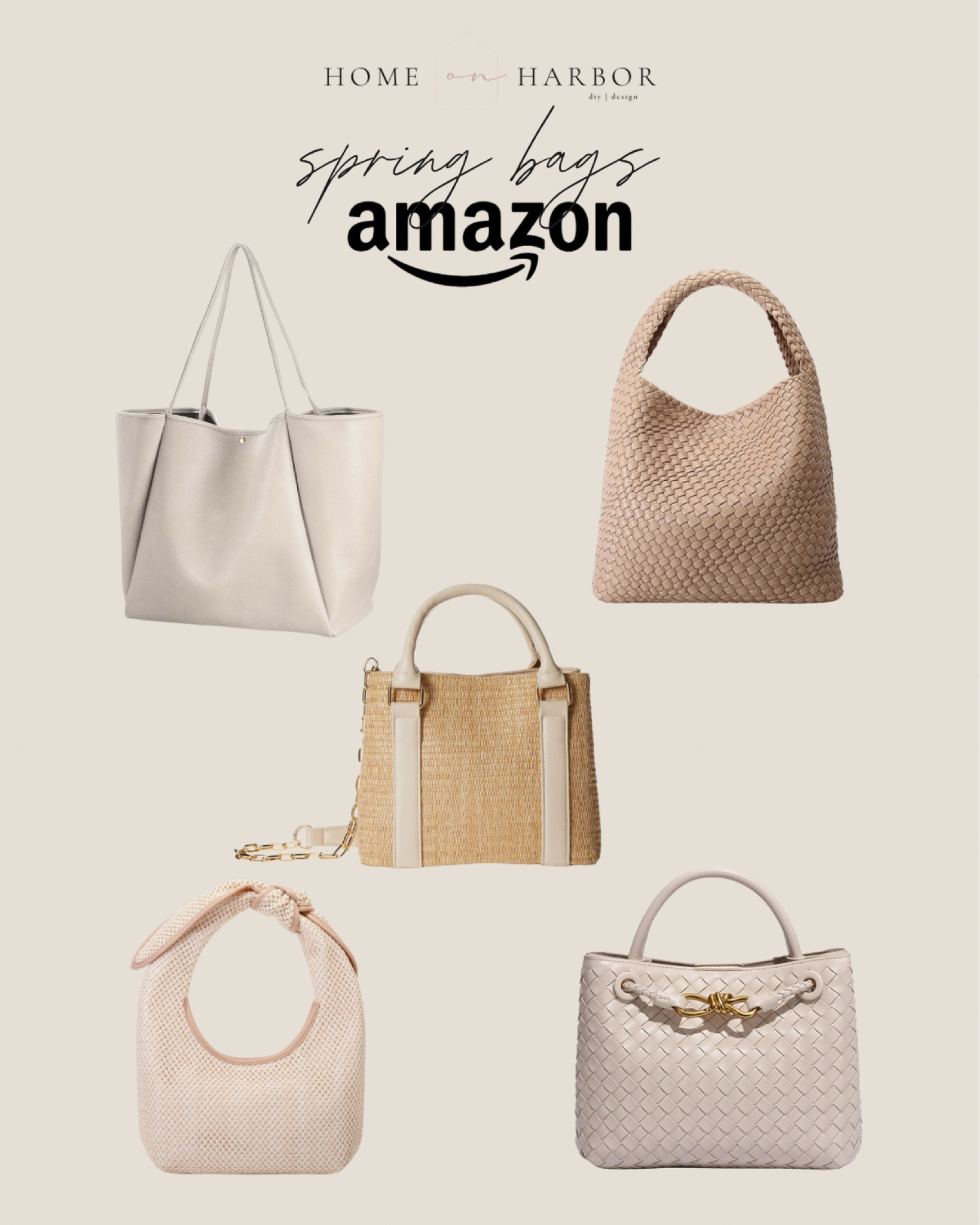 Spring bags from Amazon 

Totes, hand bags, shoulder bags, woven bag, straw purse

#amazonfashion #newfinds #springstyle

#LTKSeasonal #LTKfindsunder100 #LTKstyletip