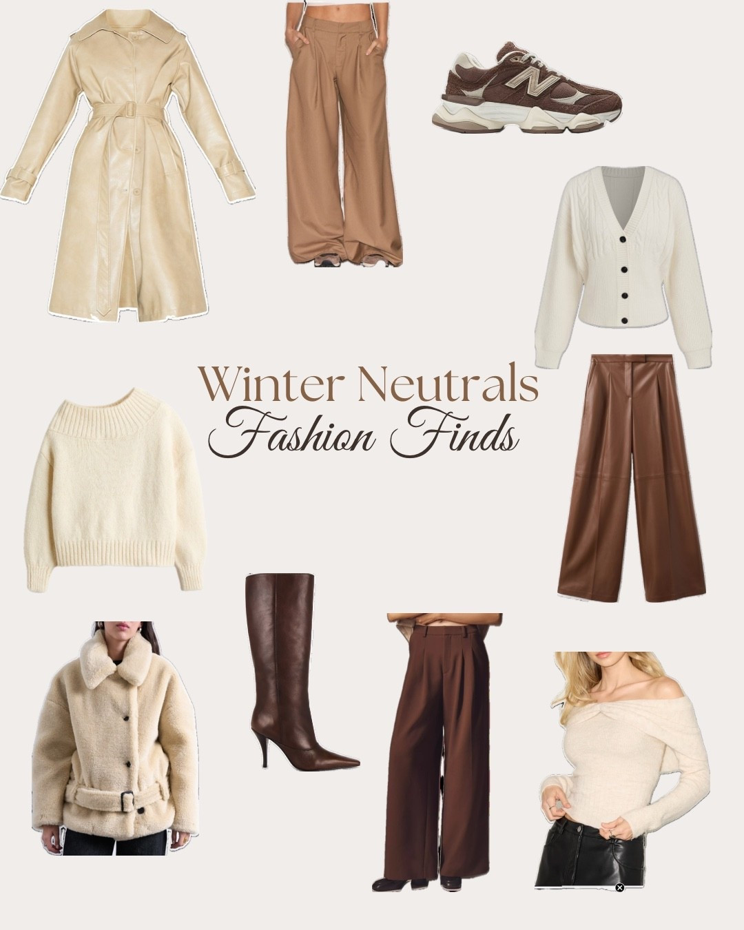 Timeless winter neutrals I’m wearing on repeat. These neutral winter outfit staples are easy to mix and match, look elevated, and work for everyday winter outfits. 

#LTKSeasonal #LTKWorkwear