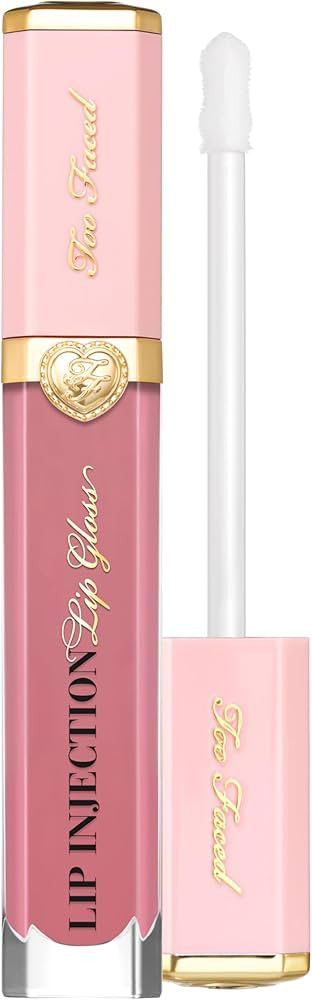 Too Faced Lip Injection Power Plumping Lip Gloss | Vitamin A + E, Vegan + Cruelty Free, 0.22 Fl O... | Amazon (US)