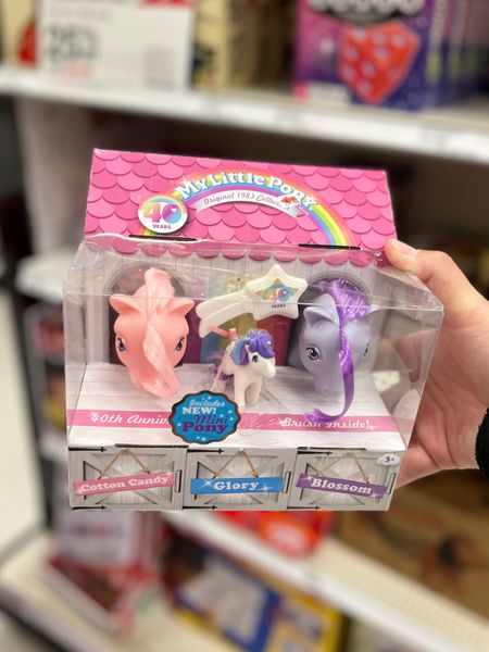 Classic My Little Pony! They are still cool 40 years later and this one comes with three plus the brush!

What a great gift for little girls!

#LTKGiftGuide #LTKCyberWeek #LTKkids