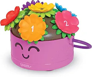 Learning Resources Poppy The Count & Stack Flower Pot - 15 Pieces, Fine Motor Skills Toys for Tod... | Amazon (US)