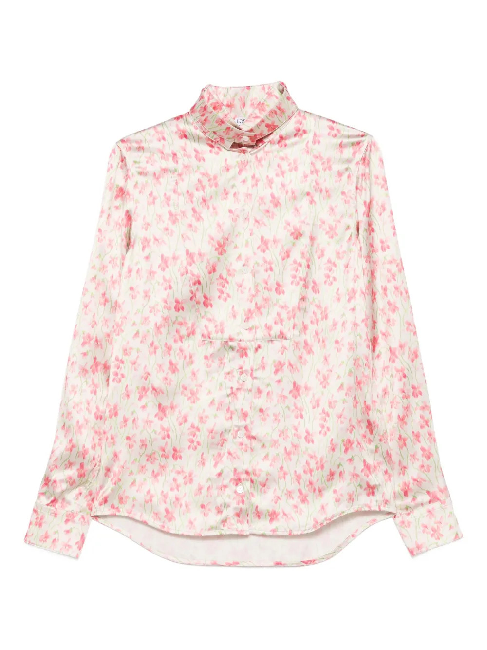 LOEWE floral-print Shirt | White | FARFETCH | Farfetch Global