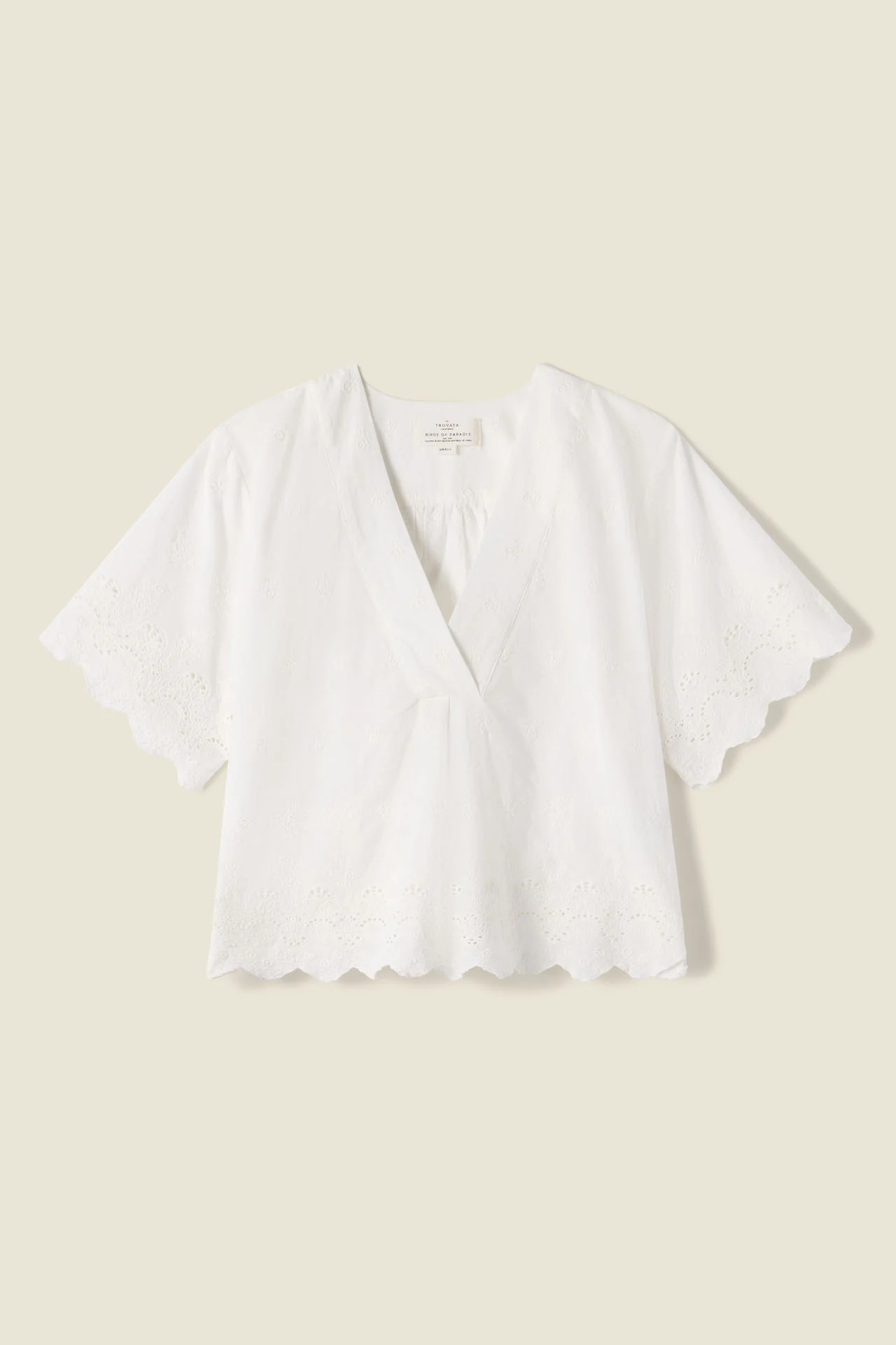 Neve Shirt Broderie Anglaise | TROVATA