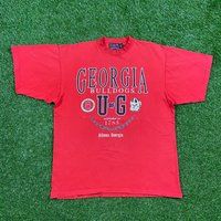 Vintage University Of Georgia Bulldogs T Shirt Tee Galt Sand Made USA Size Xtra Large Xl Ncaa Colleg | Etsy (US)