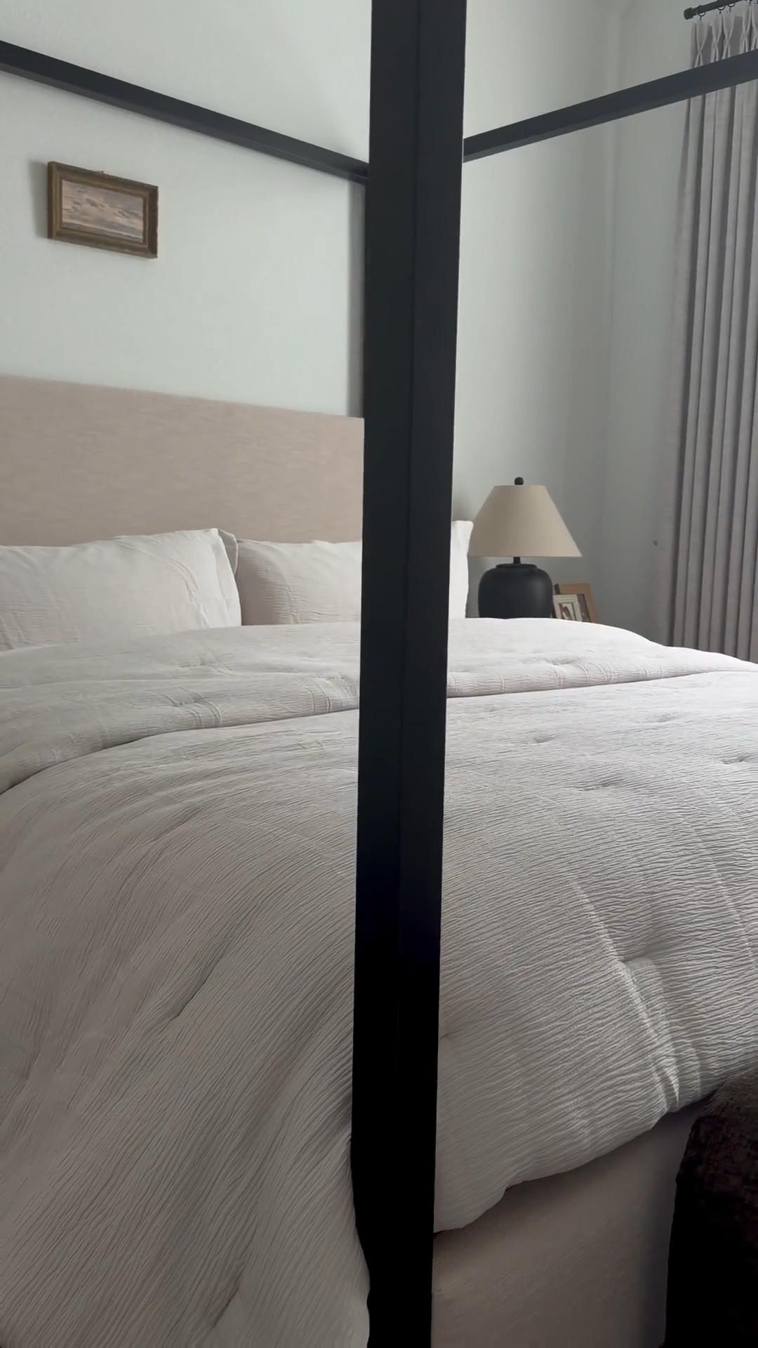 Simple, clean, calm, the kind of bedroom refresh that feels like a hotel stay at home. 🤍 

#bedroomrefresh #cozybedroom #beddinginspo

#LTKSaleAlert #LTKHome #LTKdayinmylife