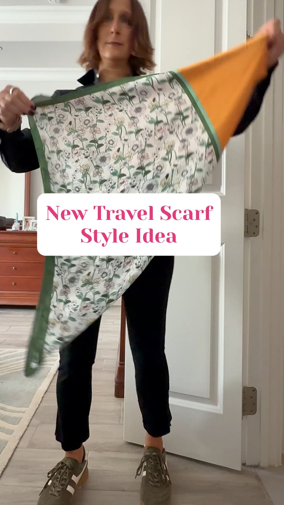Travel scarf style