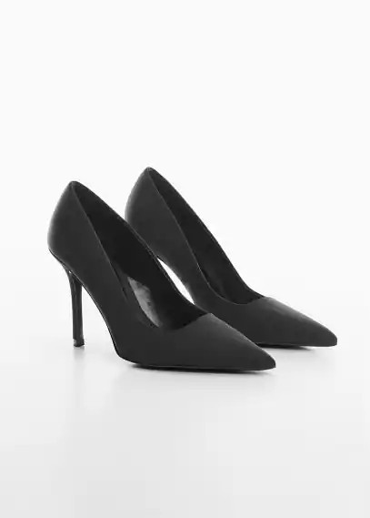 MANGO - Pointed toe heel shoes black - 8Â½ - Women | MANGO (US)