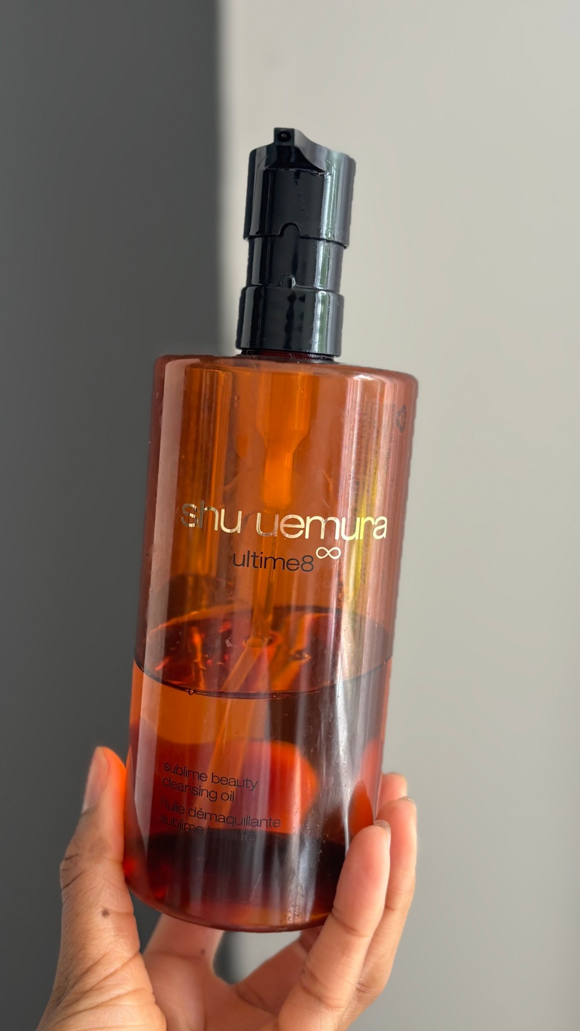 A co-worker gifted me this oil cleanser last Christmas and it has quickly become a staple in my skin care routine. I double cleanse with this at night and I have not had any crazy breakouts ever since! My skin is so clear, even, and happy! I can never go back!