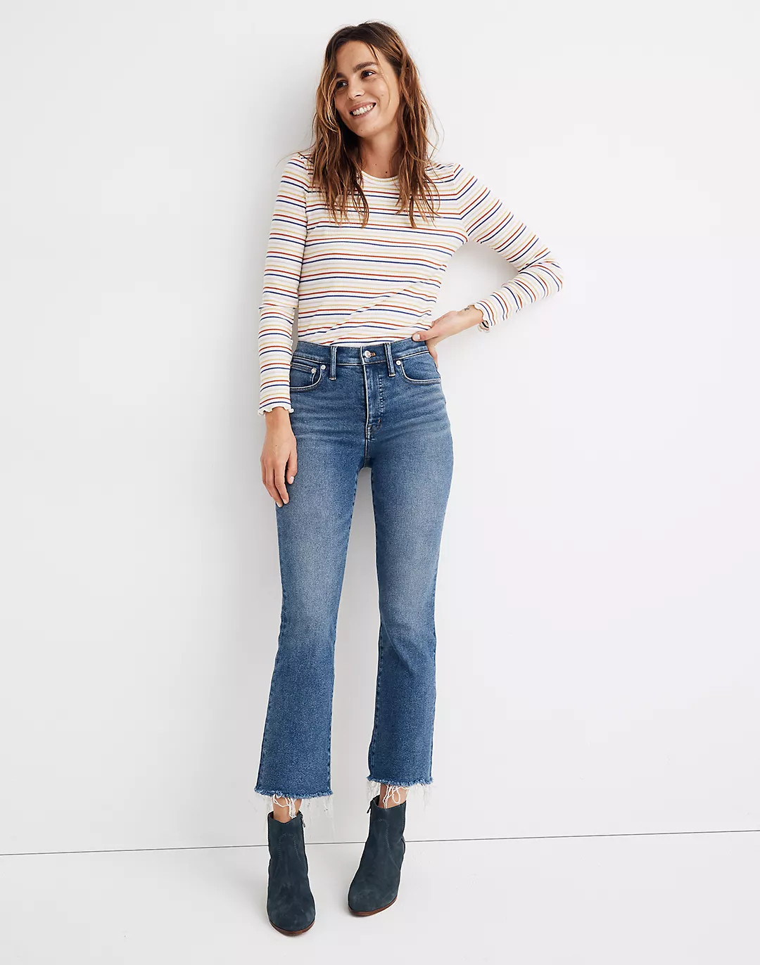 Cali Demi-Boot Jeans in Fleetwood Wash | Madewell