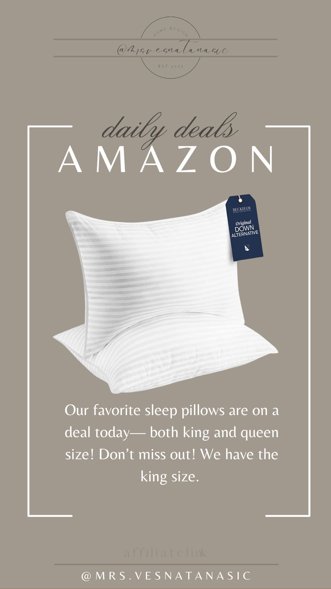 My favorite sleep pillows are on sale! | Amazon (US)