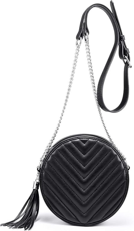 Realer Crossbody Purse for Women Small Round Crossbody Bags Shoulder Handbags | Amazon (US)