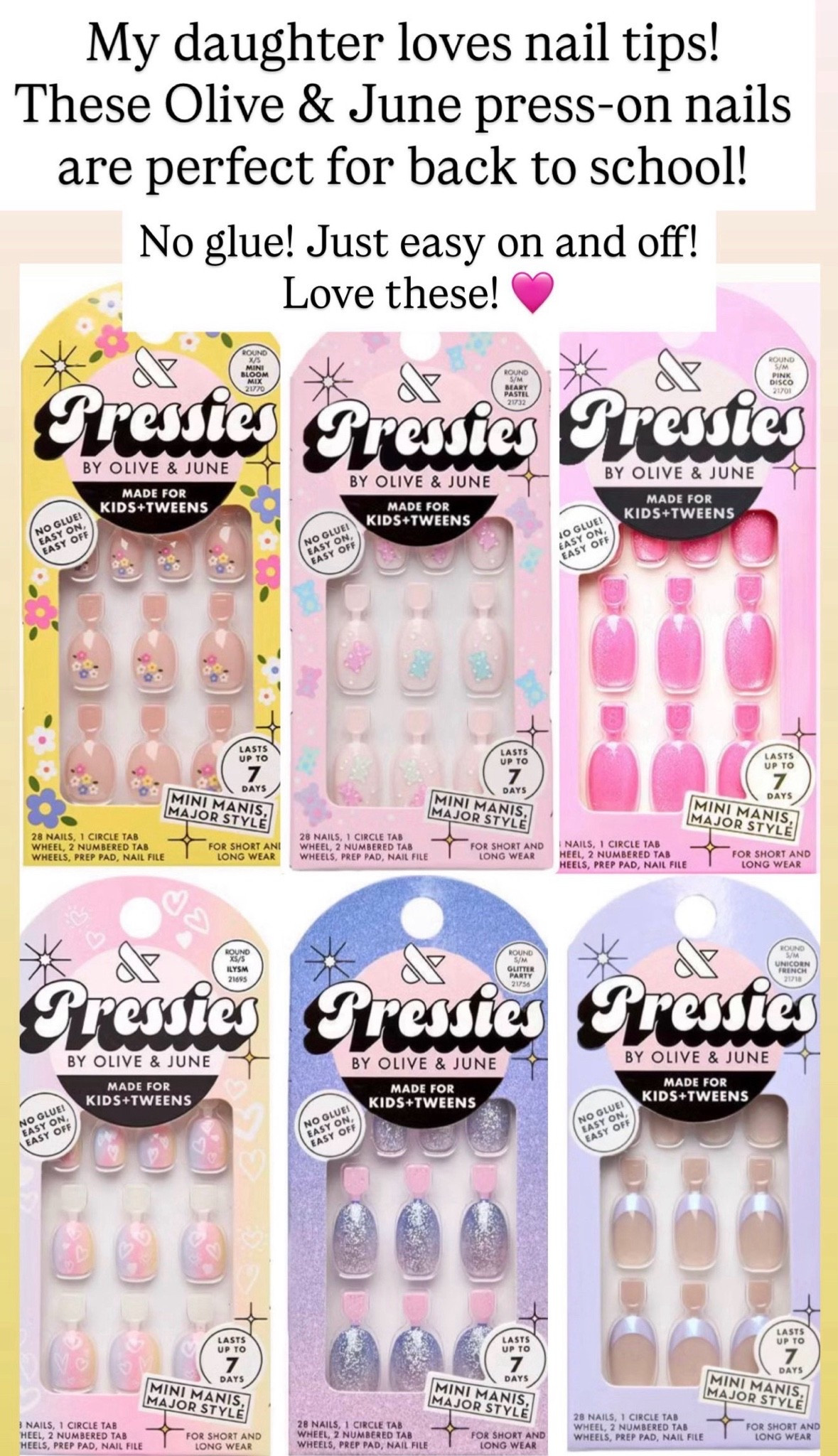 O live & June press on nails for girls

#LTKBeauty