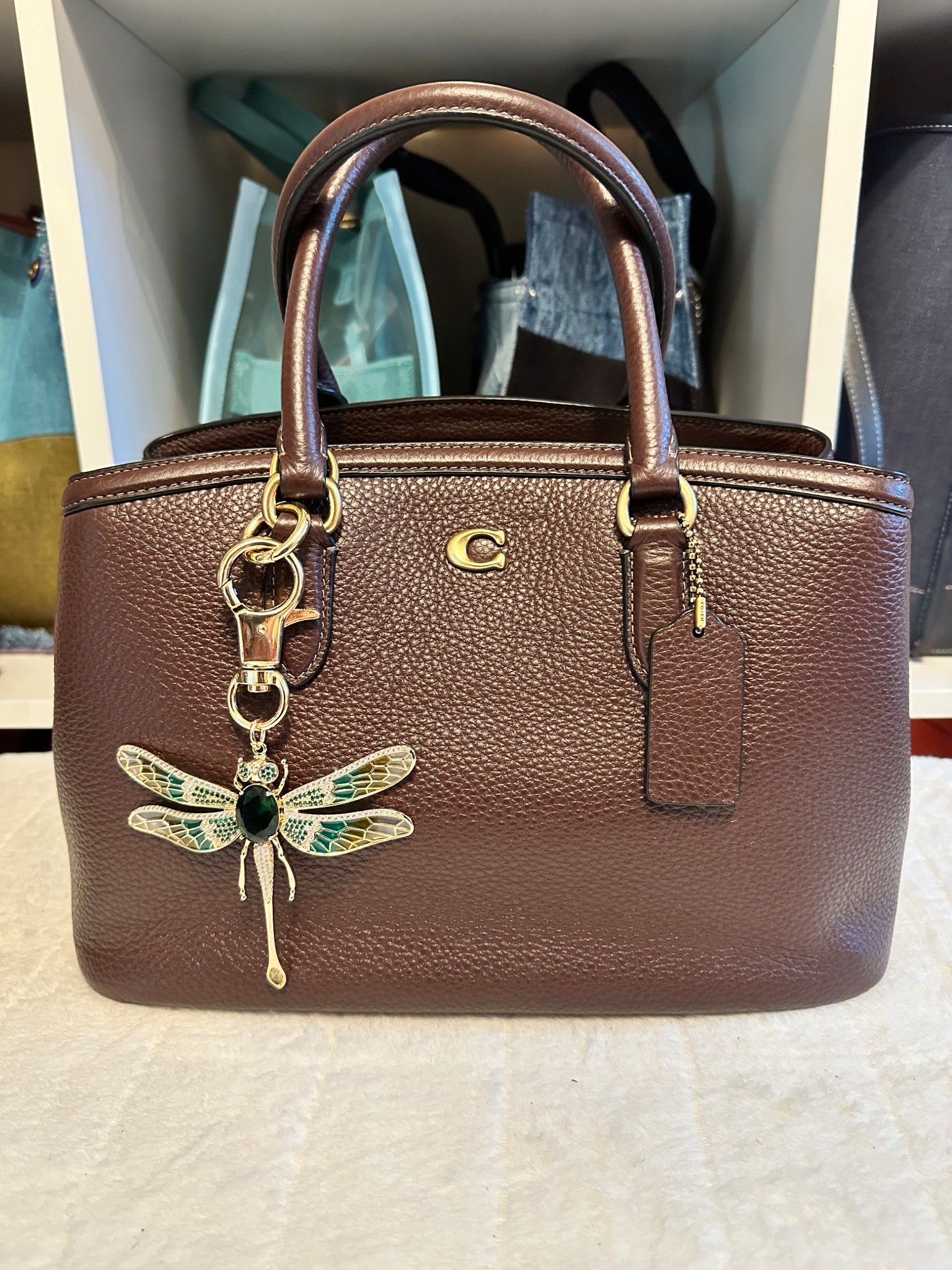 This beauty is ON SALE!! The Coach Legacy Carryall! Super great carry! Reg price $350 Sale price $210!! 