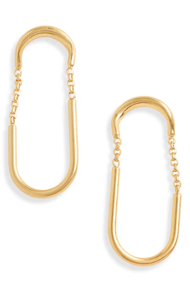 Madewell Timespan Hoop Earrings | Nordstrom | Nordstrom