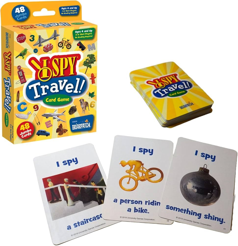 Briarpatch SPY Travel Card Game, based on the SPY books, For Preschool Kids, Ages 4+ | Amazon (US)
