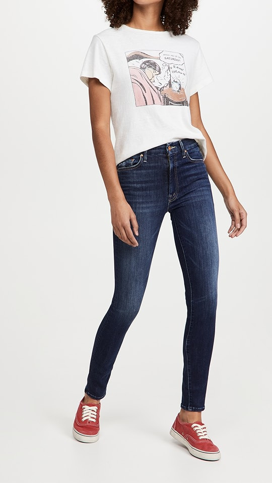 MOTHER High Waisted Looker Jeans | SHOPBOP | Shopbop
