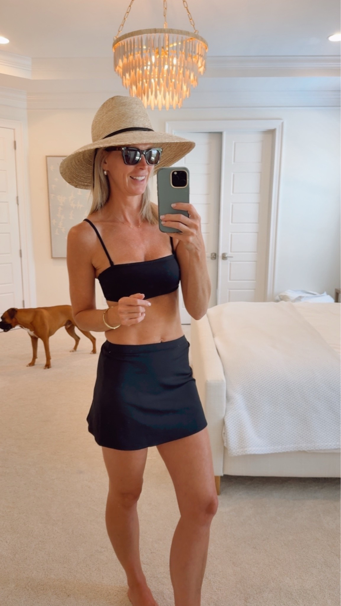 Looking for a two piece with more coverage?  This swim skirt is perfect!  Spanx swimsuit

#LTKdayinmylife #LTKmomlife #LTKActive