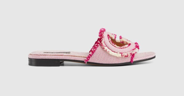 Women's Interlocking G slide sandal | Gucci (US)