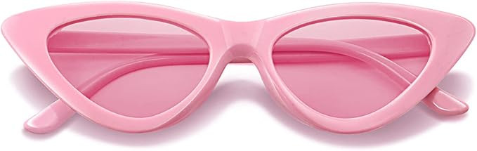 Vintage Cat Eye Sunglasses for Women Classic Retro Narrow Cateye Shades UV400 Protection Sun Glas... | Amazon (US)
