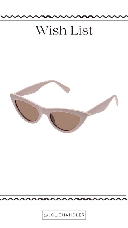 How fun are these sunglasses?!? The shape is so fun and trendy and perfect for summer. Under $50



Sunglasses 
Beach essentials 
Vacation
Swimsuit 


#LTKtravel #LTKstyletip #LTKfindsunder50