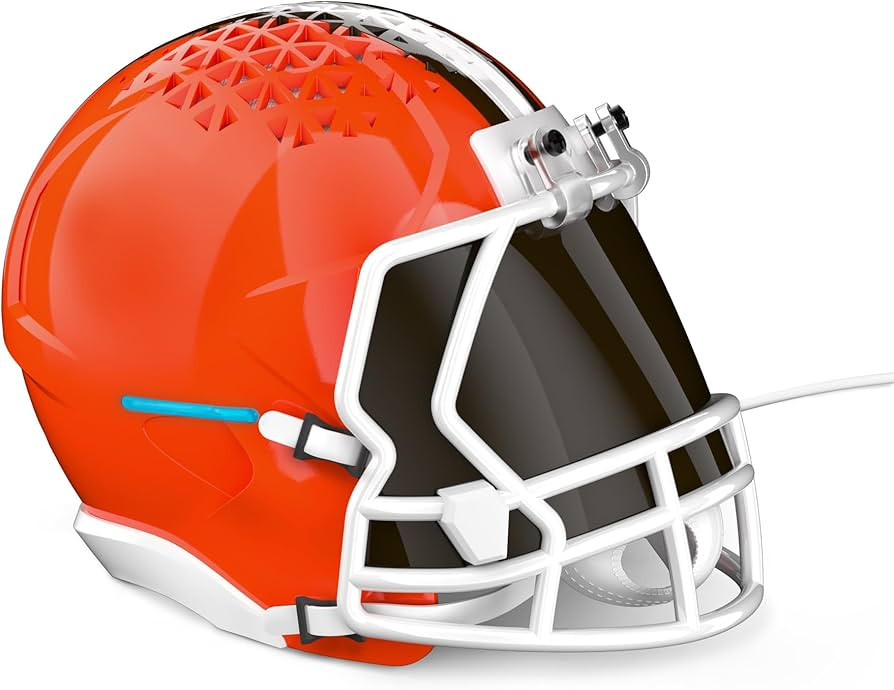 NFL Echo Dot Bundle: Includes Echo Dot | Deep Sea Blue and Limited-Edition NFL Helmet Stand | Cle... | Amazon (US)