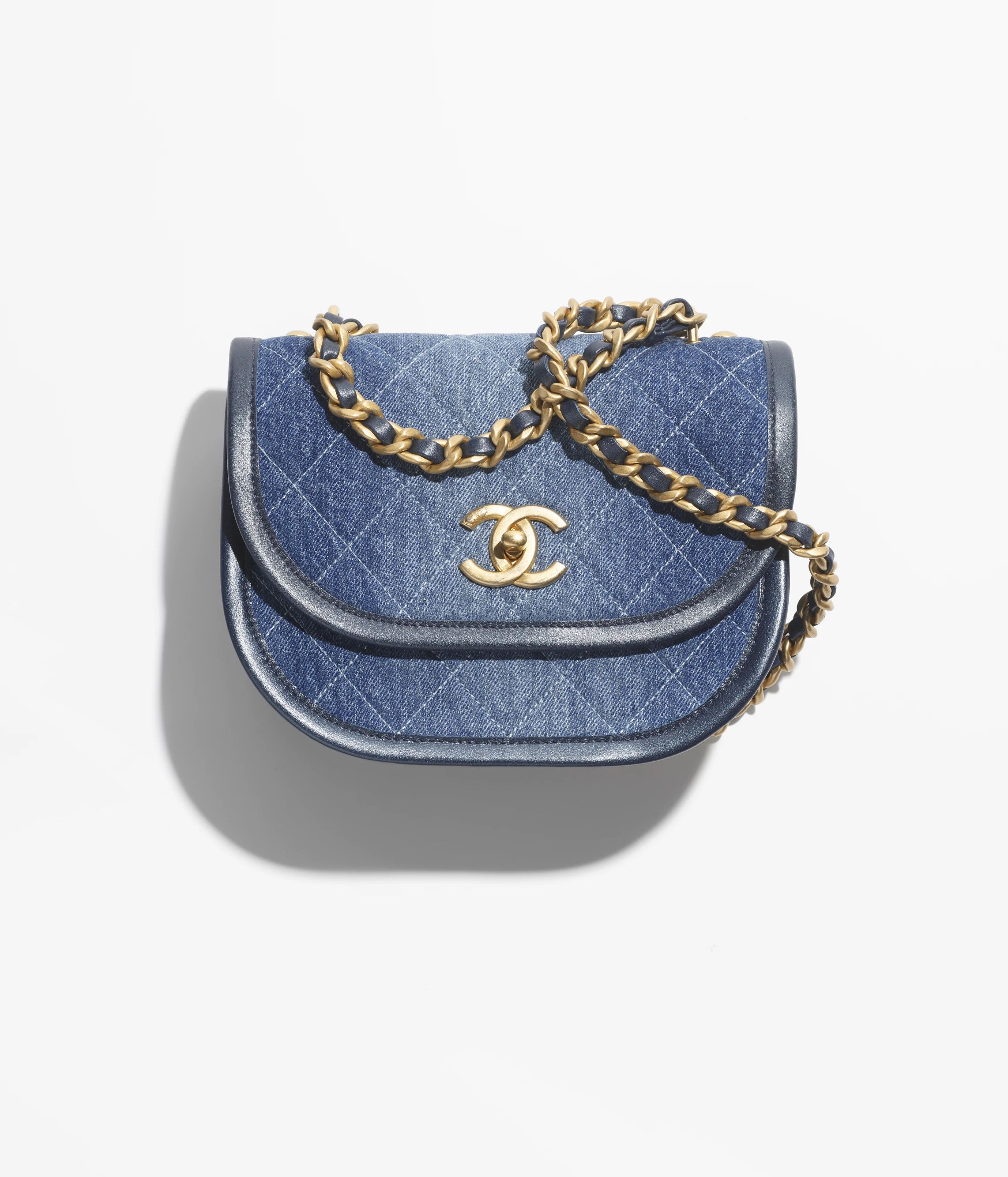 Washed Denim & Gold-Tone Metal | Chanel, Inc. (US)