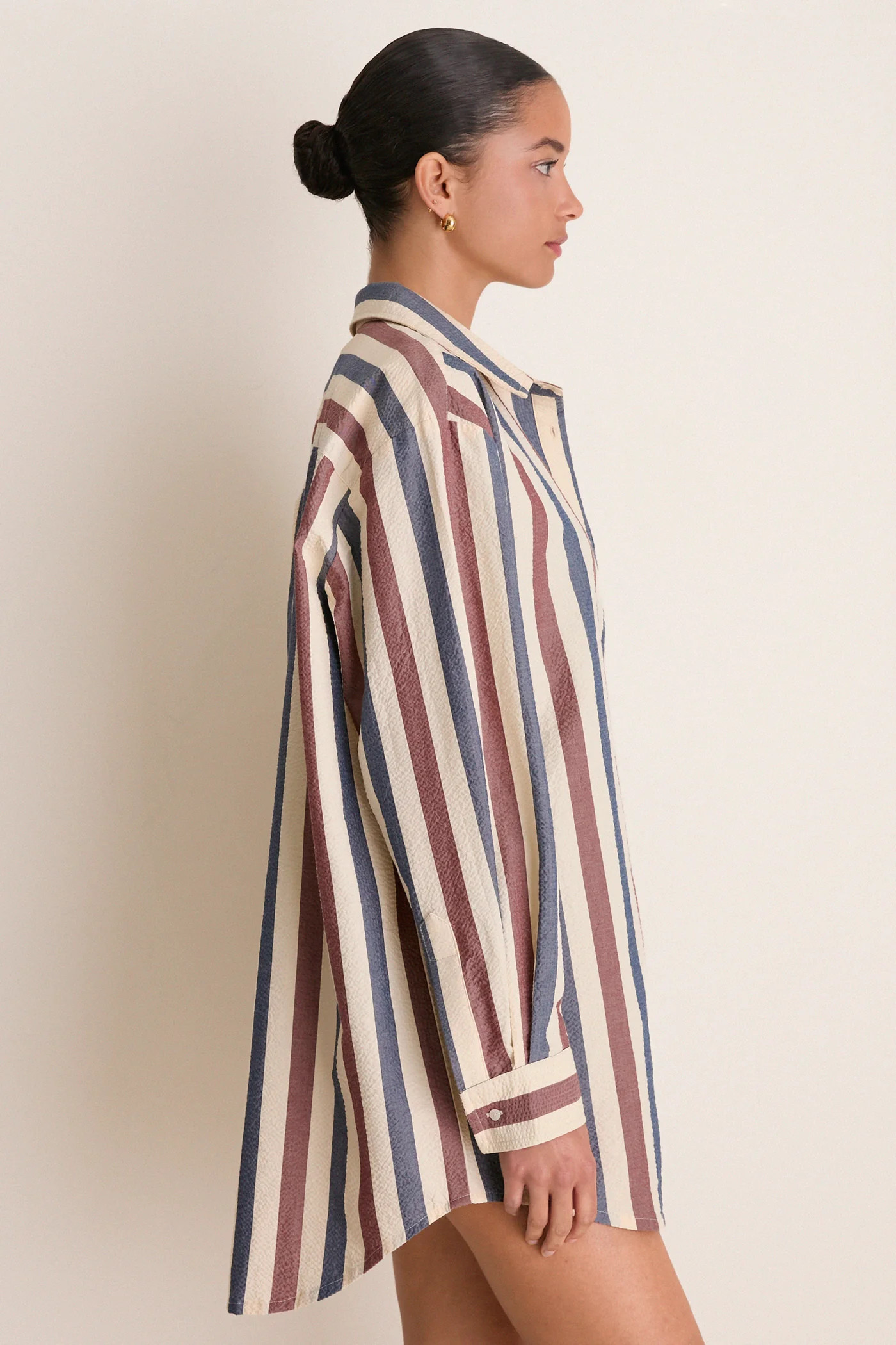 Boardwalk Stripe Seersucker Naples Coverup | Tuckernuck (US)