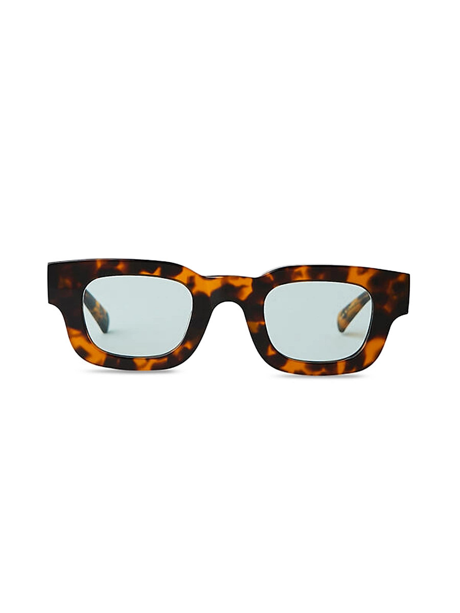 Women's Core Miller 45MM Square Sunglasses - Light Blue Havana | Saks Fifth Avenue