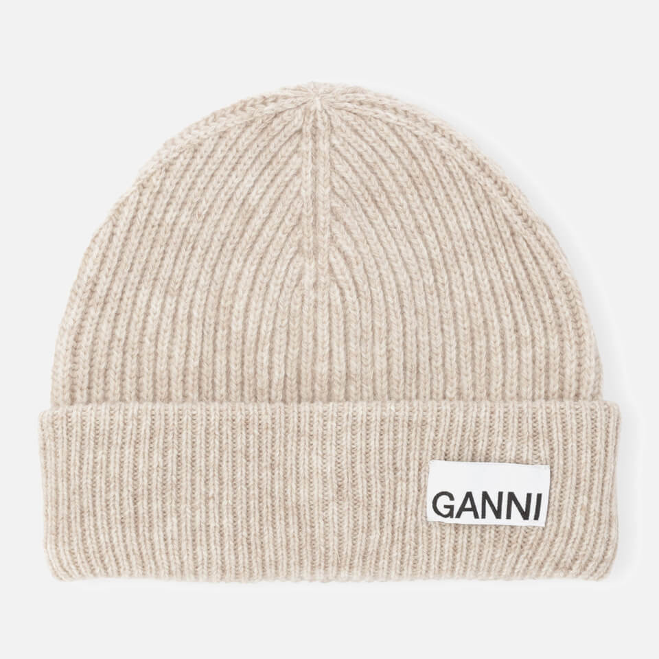 Ganni Ribbed Wool-Blend Beanie | Mybag.com (Global) 