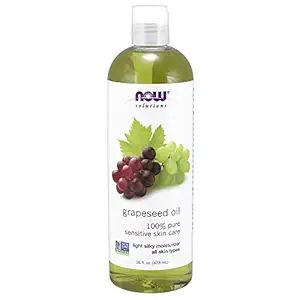 NOW Solutions, Grapeseed Oil, Skin Care for Sensitive Skin, Light Silky Moisturizer for All Skin ... | Amazon (US)
