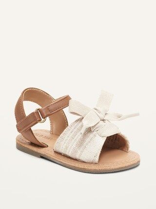 Bow-Tie Sandals for Toddler Girls | Old Navy (US)
