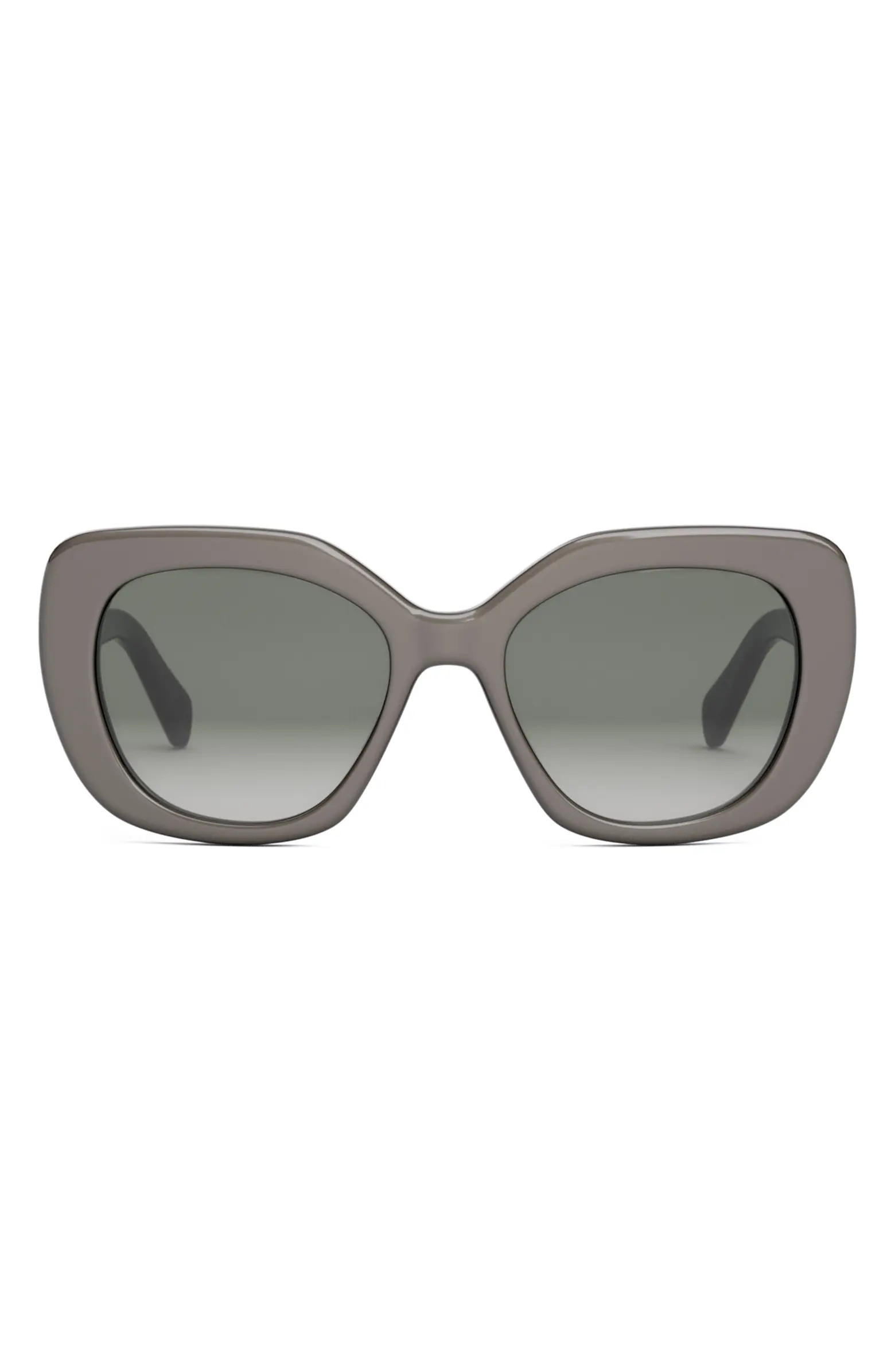 CELINE Triomphe 55mm Rectangular Sunglasses | Nordstrom | Nordstrom