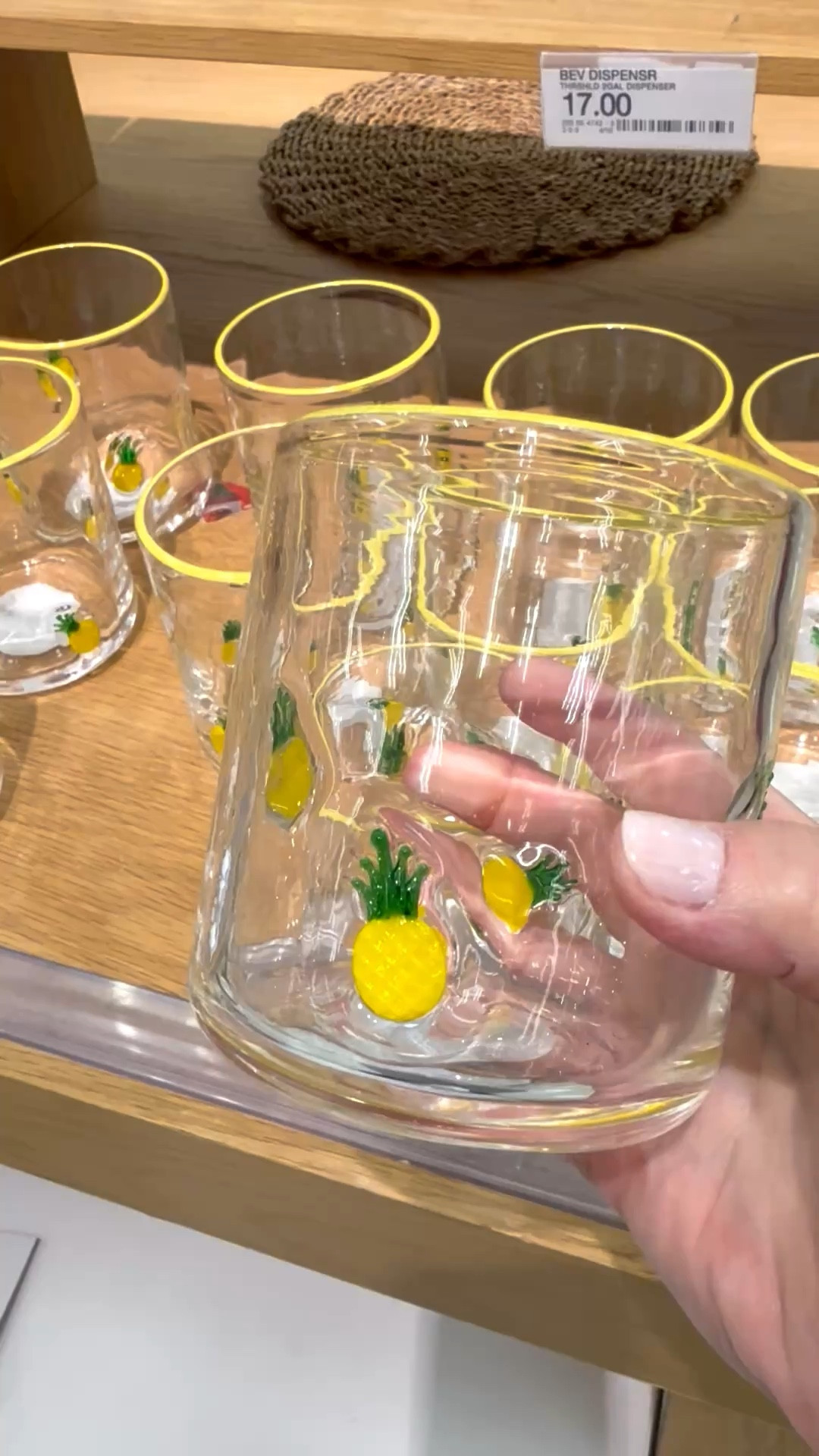 This pineapple icon glass screams summer! 🍍 It’s perfect for iced coffee, chai, matcha, cocktails, lemonade, soda, or tea.

And as a mosaic artist, I’d love to use these the little pineapple pieces in an art piece, but only if the glass broke on its own first. 😉 For mosaic tips, tutorials + inspiration please visit my YouTube channel: YouTube.com/julieweilbacher. Follow @julieweilbacher on Instagram for all things mosaic art.

#iconglass #icon #springhomedecor #springkitchen #springhosting #brunchdecor #icondrinkingglasses #cocktailsathome #pineapple #summerentertaining #juiceglass #mothersdaygifts #hostessgift

#LTKHome #LTKSeasonal