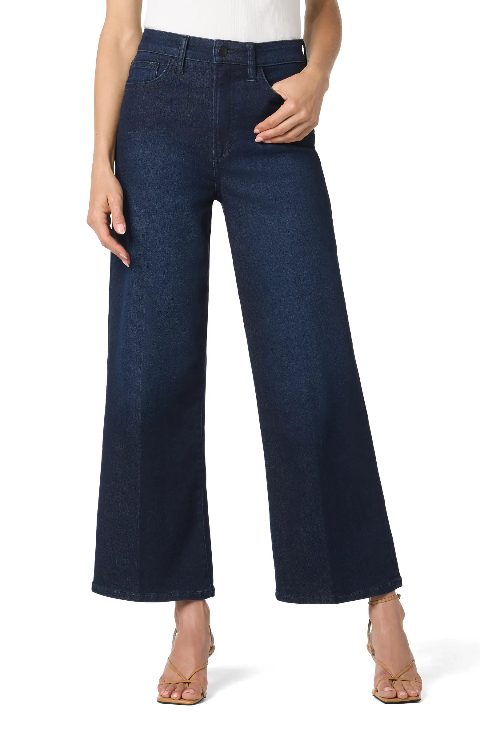 Joe's High Waist Ankle Wide Leg Jeans | Nordstromrack | Nordstrom Rack